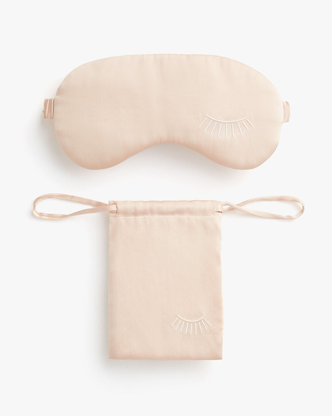 Silk Charmeuse Sleep Eye Mask for Women & Men - Soft Washable & Adjustable for Travel, Meditation & Night Sleep - Blackout Blindfold for Better Rest & Relaxation