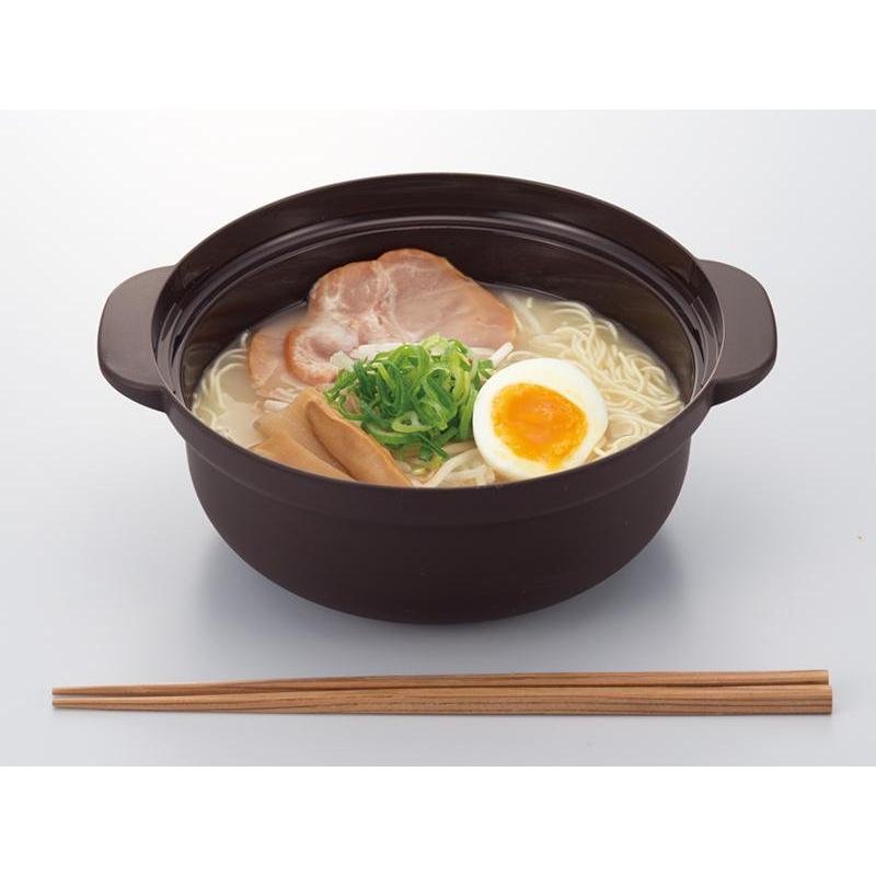 1.5L Single Serving Microwave Safe Nabemono Hot Pot - Perfect for Quick Meals, Dorm Cooking & Small Space Living