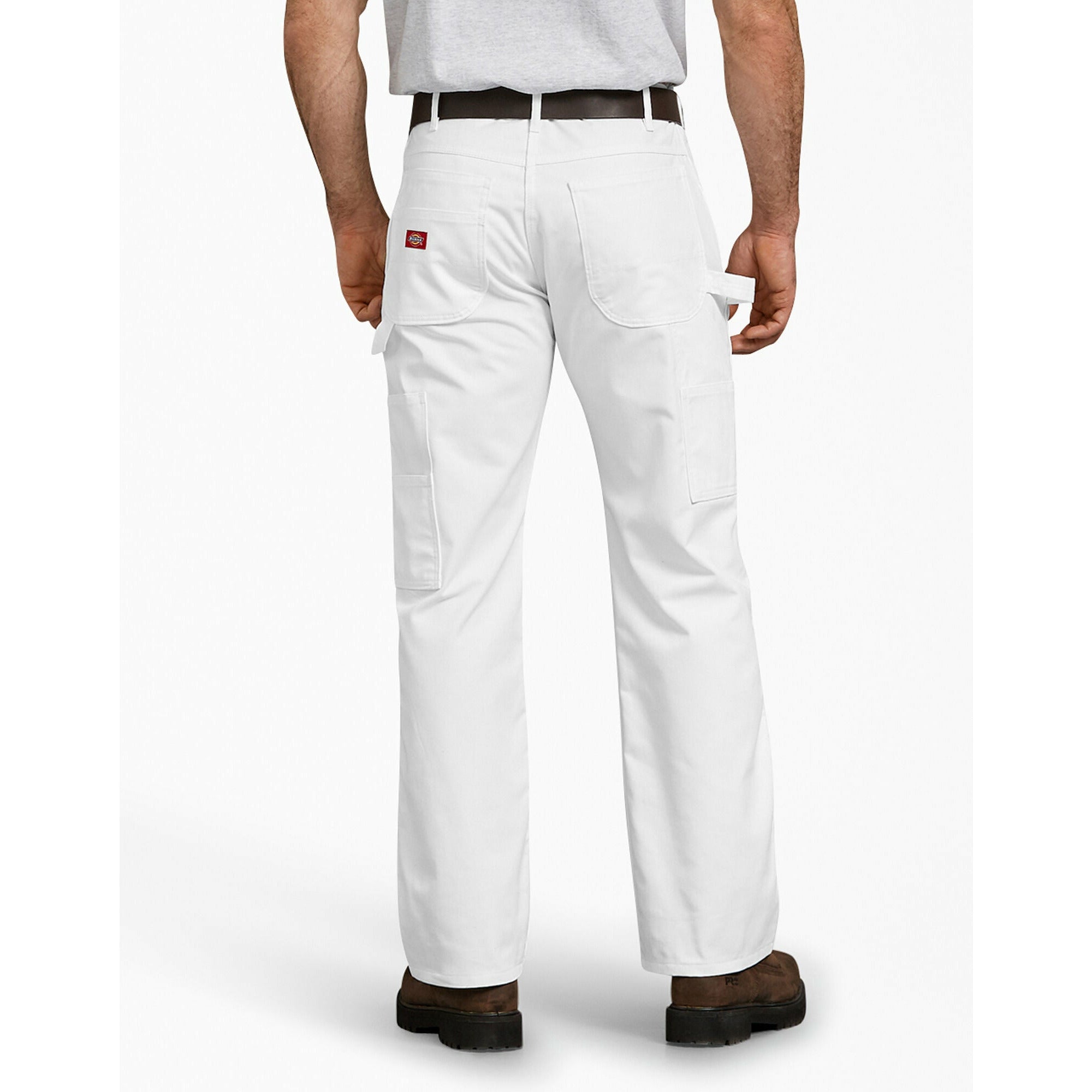 Dickies FLEX Relaxed Fit Straight Leg Work Pants for Men - Durable Painter Pants WP823WH - Perfect for Construction, Painting, and DIY Projects