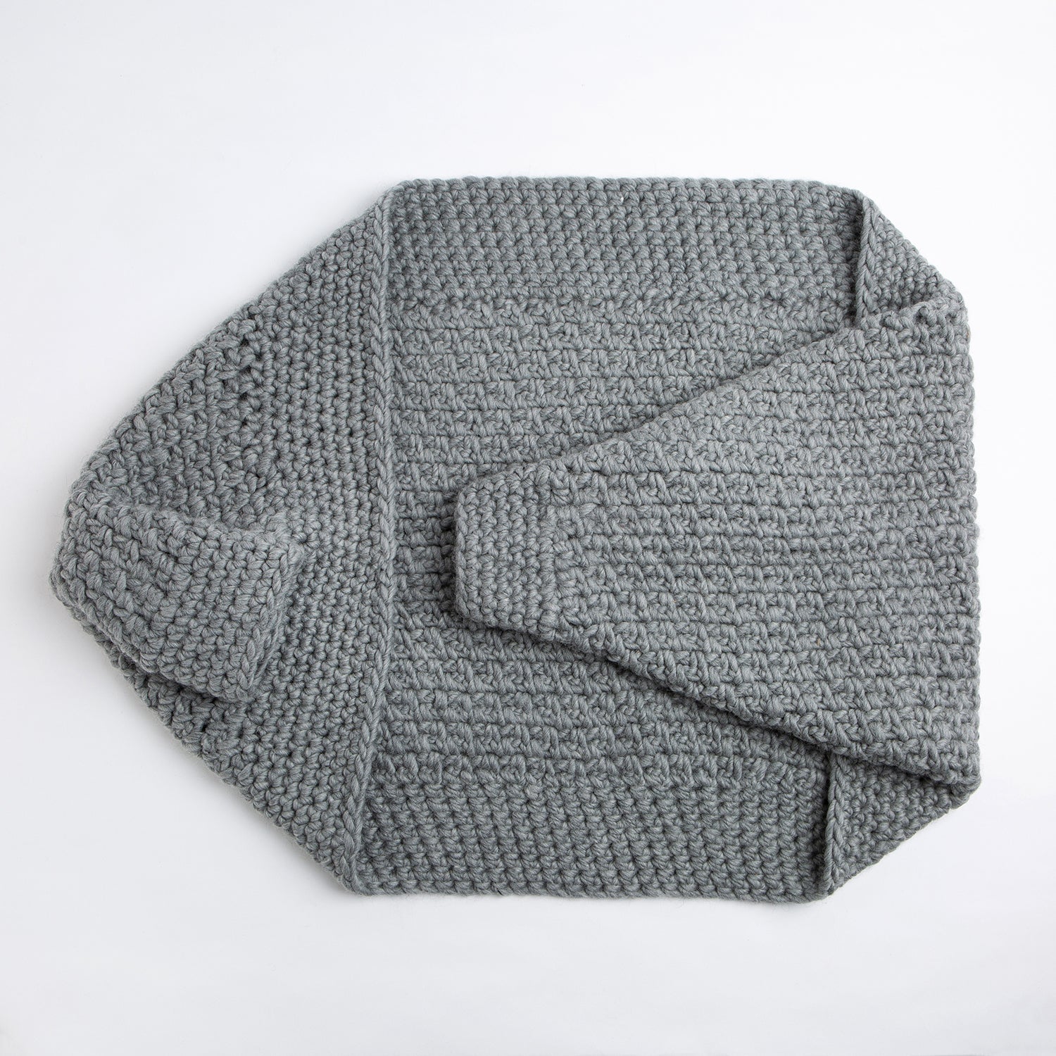 Winter Shrug Crochet Kit - DIY Knitting Starter Set for Beginners | Cozy Handmade Shawl & Wrap for Women | Perfect for Holiday Gifts & Cold Weather Fashion