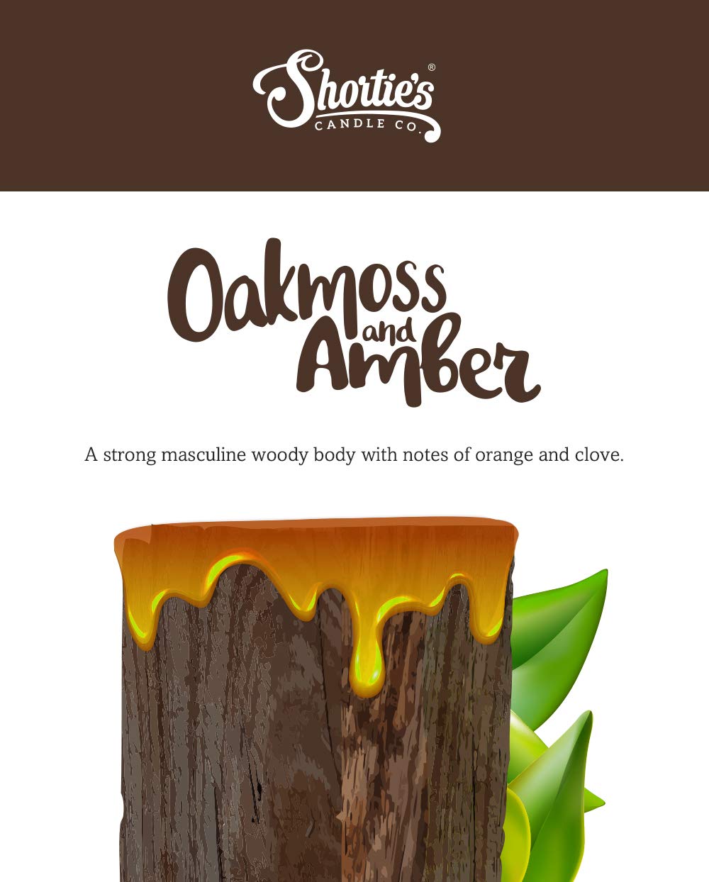 Oakmoss & Amber Scented Soy Votive Candles - 6 Pack Natural White Refill Candles with Essential Oils - Earthy Incense Aroma for Home, Spa, Meditation & Relaxation