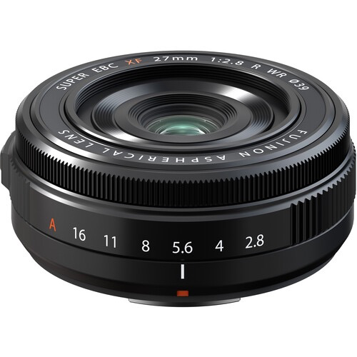 Fujifilm FUJINON XF 27mm F2.8 R WR Compact Prime Lens for X-Mount Cameras - Perfect for Street Photography, Travel & Everyday Shooting