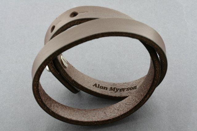 Double Wrap Cuff Bracelet - Elegant Chocolate Brown Leather Wristband for Men & Women | Perfect for Casual Wear, Office & Date Nights