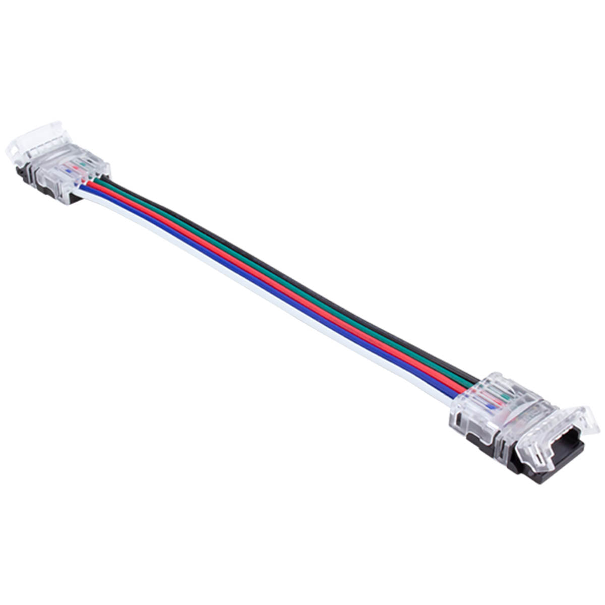 6 Inch HD Linking Cable with 5-Wire Snap Connector for Trulux RGBW Tape Lights - Perfect for Home Theater, Kitchen Under Cabinet, and DIY LED Lighting Projects