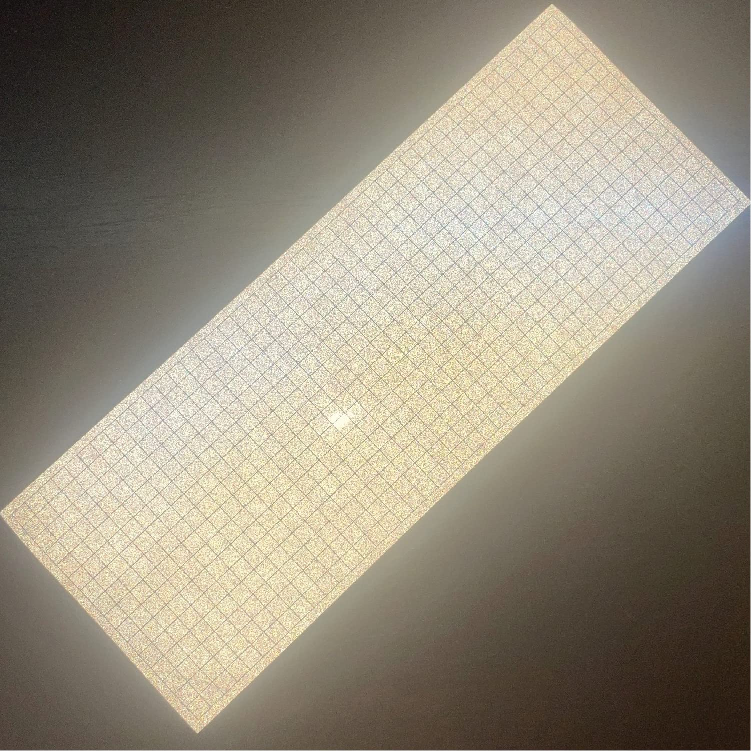 LiteMark White Reflective Golf Ball Decals - 0.25