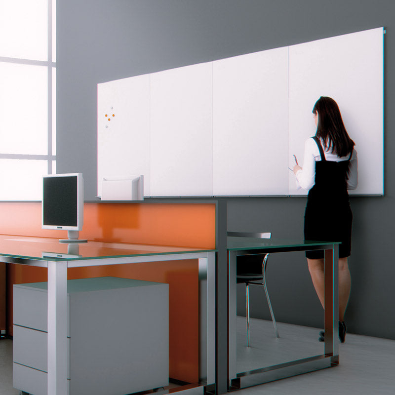 Endless Magnetic Whiteboard Panels - Dry Erase Board for Office, Classroom & Home - Reusable Writing Surface for Notes, Planning & Presentations