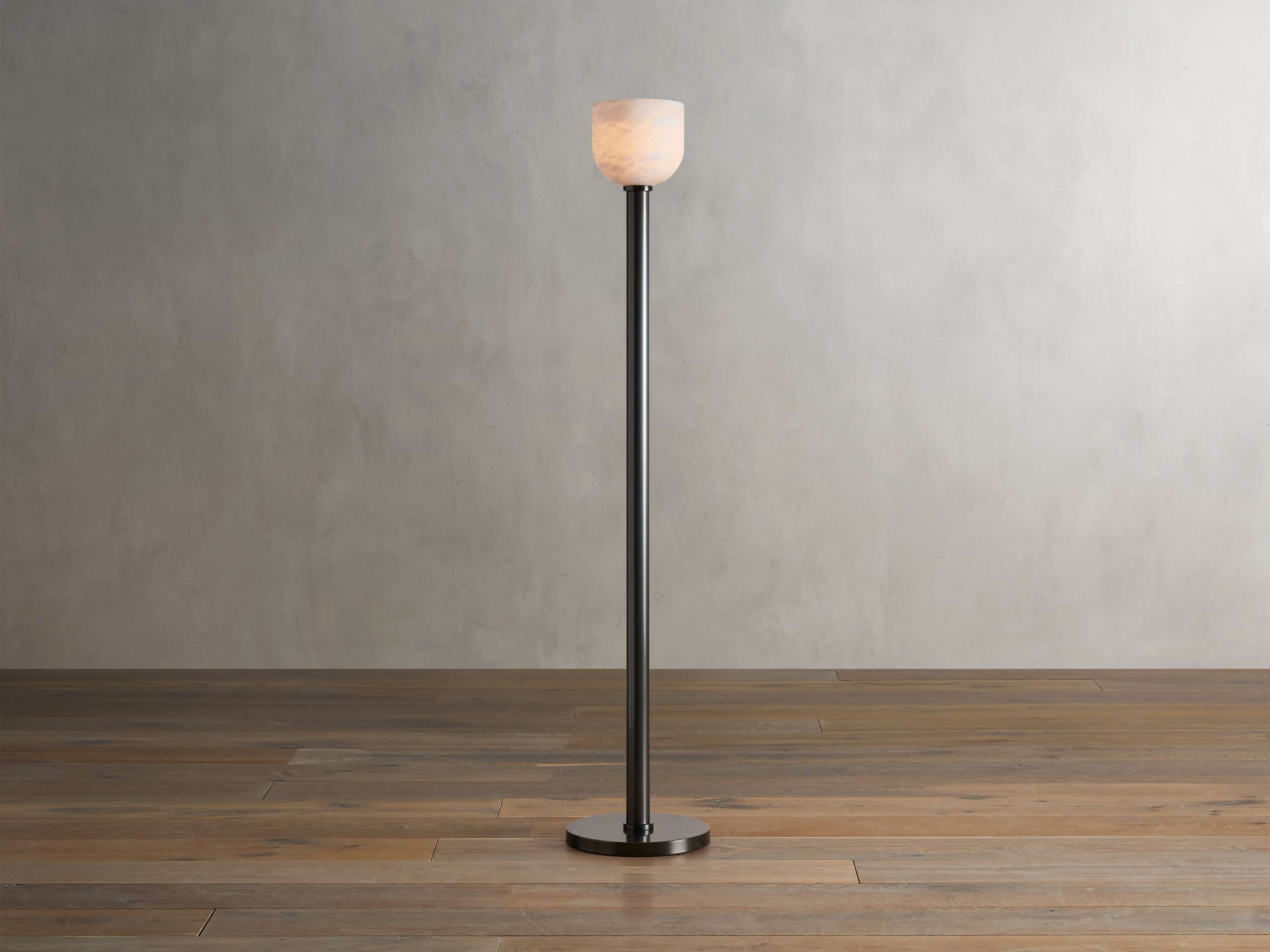 Ansley Modern Floor Lamp with Adjustable Brightness - Perfect for Living Room, Bedroom, and Office Lighting