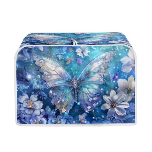 Butterfly Floral-Blue