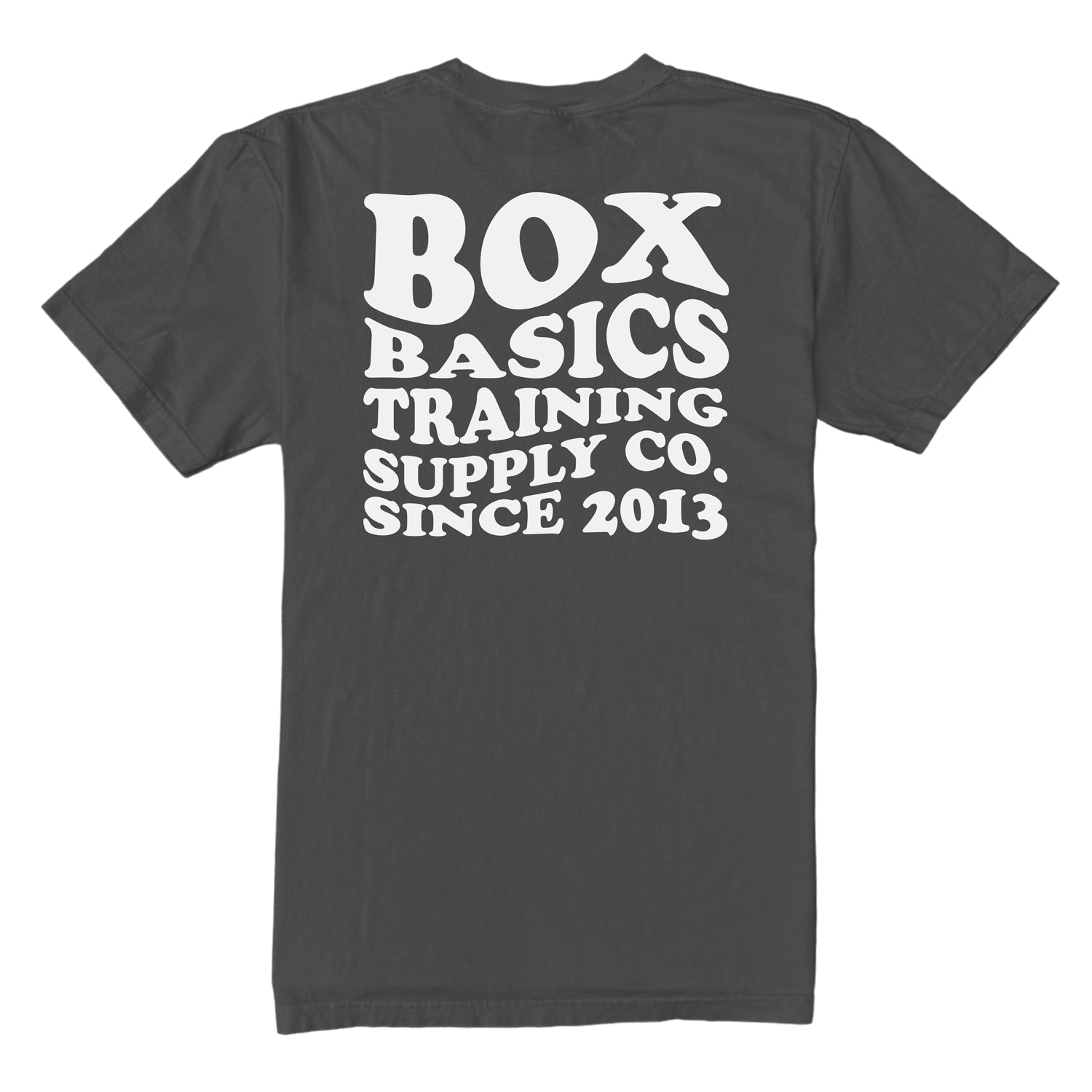 Box Basics Supply Co. Men's Premium Cotton T-Shirt - Soft Comfort Fit Crew Neck Tee for Casual Wear, Gym & Everyday Use