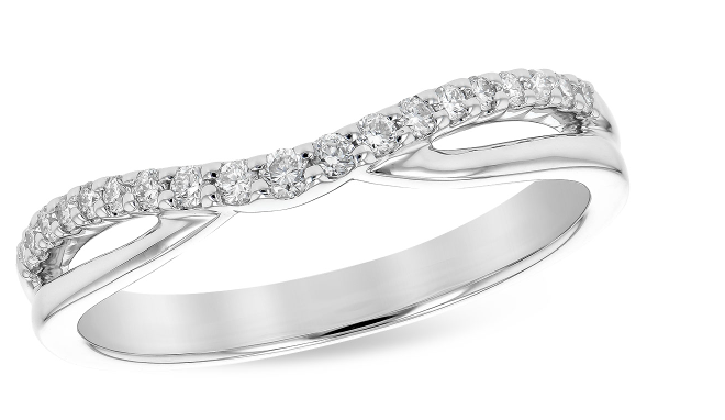 Diamond Enhancer Ring for Women - 14K Gold Plated Wedding Band Enhancer for Engagement Rings & Bridal Jewelry - Perfect for Anniversaries, Proposals & Special Occasions