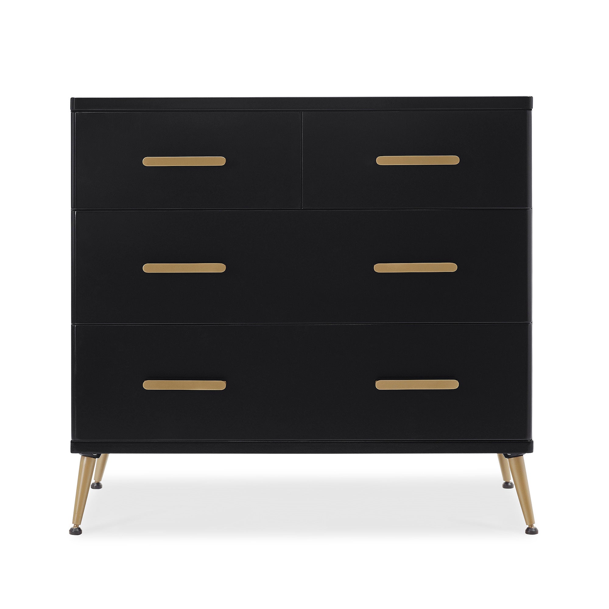Sloane 4-Drawer Baby Dresser with Changing Table Top & Secure Interlocking Drawers - Perfect for Nursery Organization and Diaper Changing Station