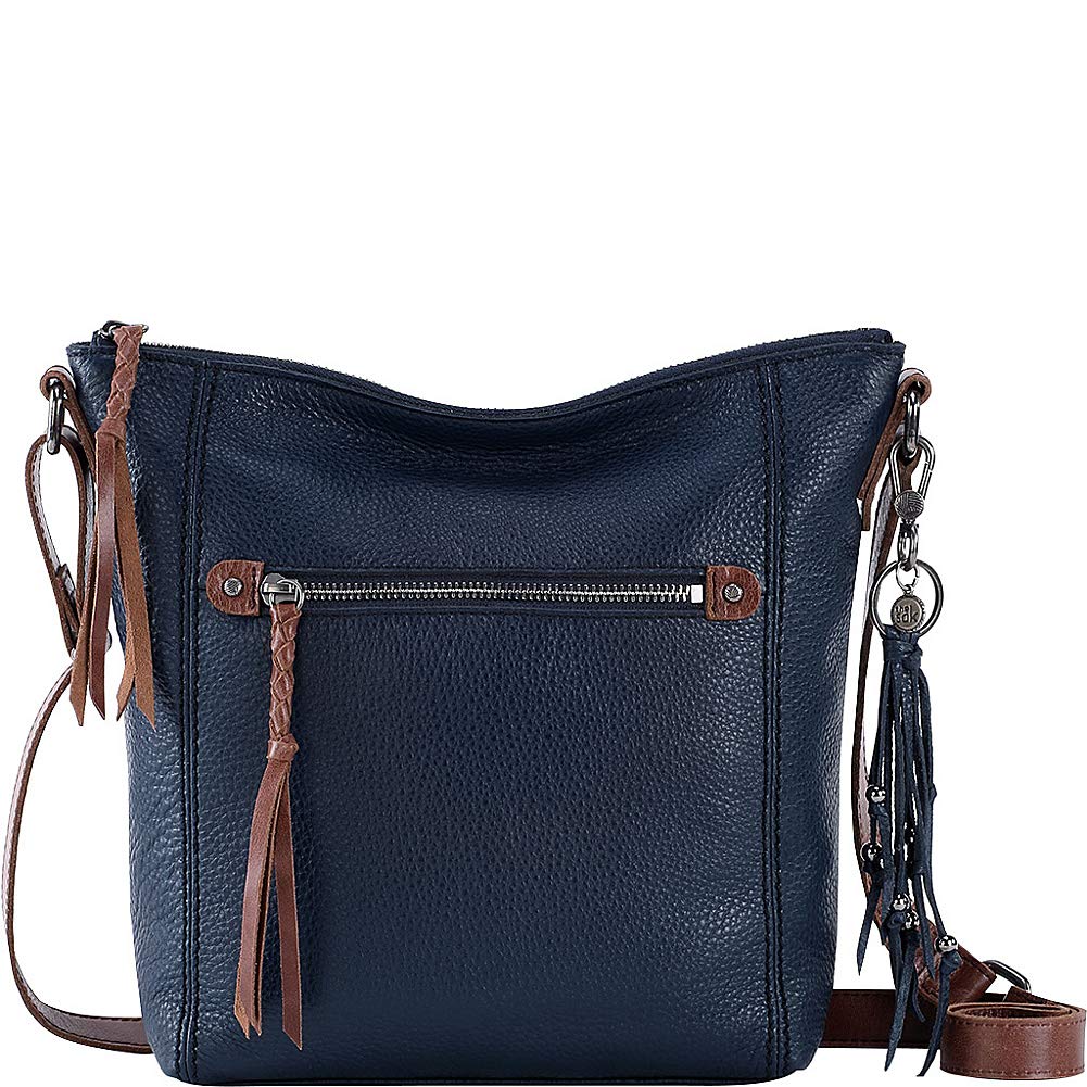 The Sak Ashland Crossbody Purse - Genuine Leather Handbag for Women with Adjustable Shoulder Strap - Perfect for Everyday Use, Work, Travel & Shopping