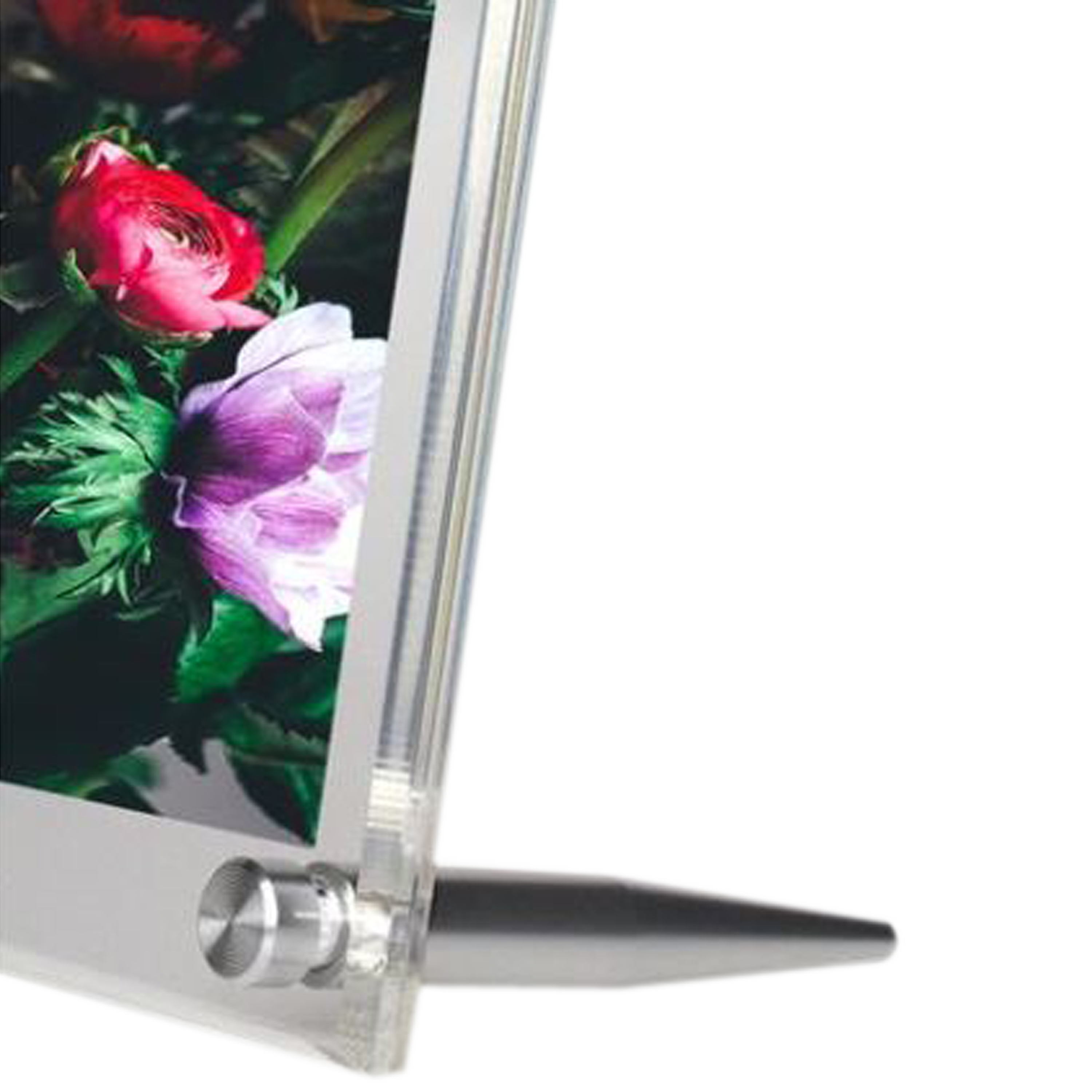 Premium Acrylic Bevel Picture Frame - Shatter-Resistant Display for Photos, Artwork & Certificates - Perfect for Home, Office & Gallery Decor