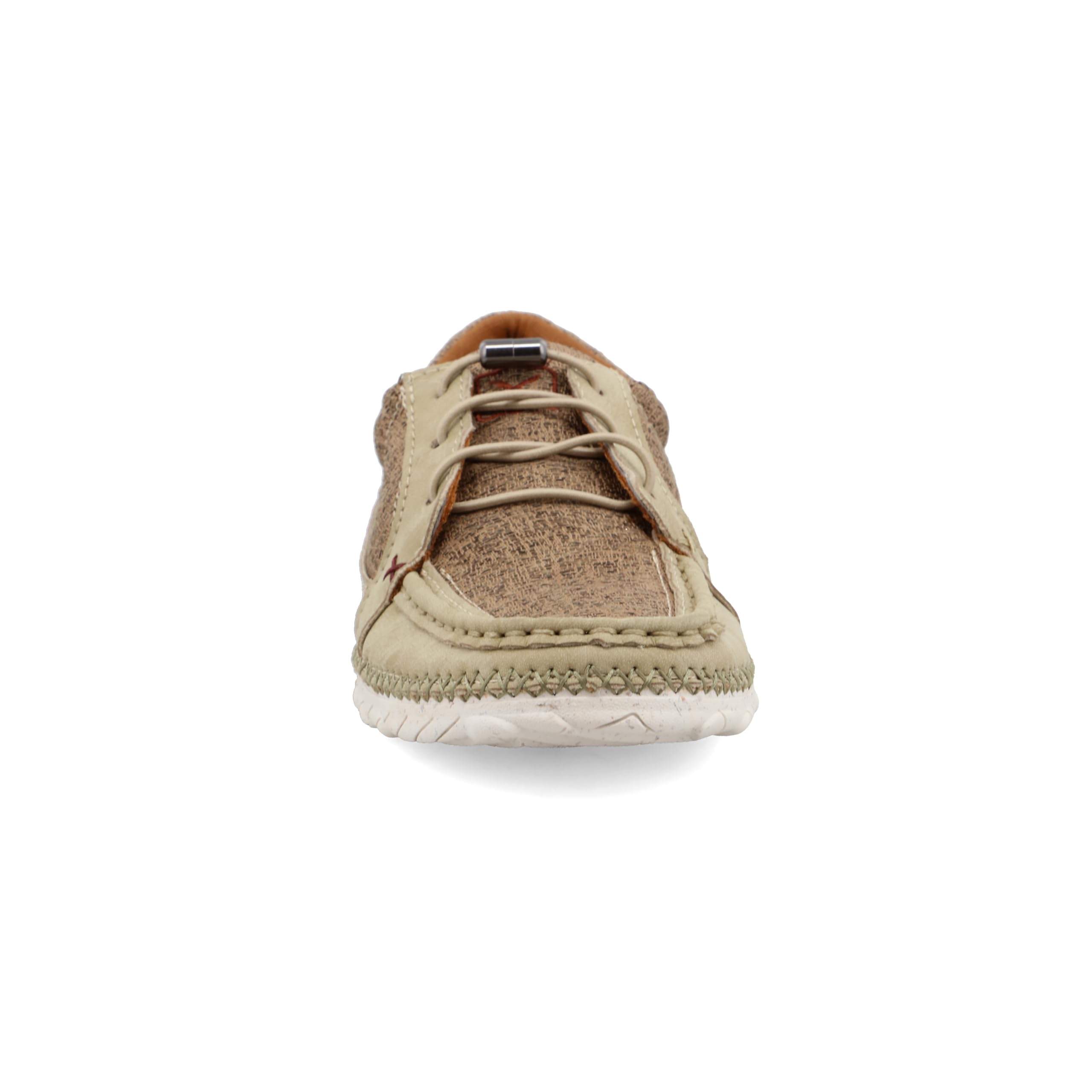 Twisted X Women's Zero-X Moc Toe Comfortable Work Boots - Khaki & Khaki Size 10 | Perfect for Outdoor Work, Hiking & Casual Wear