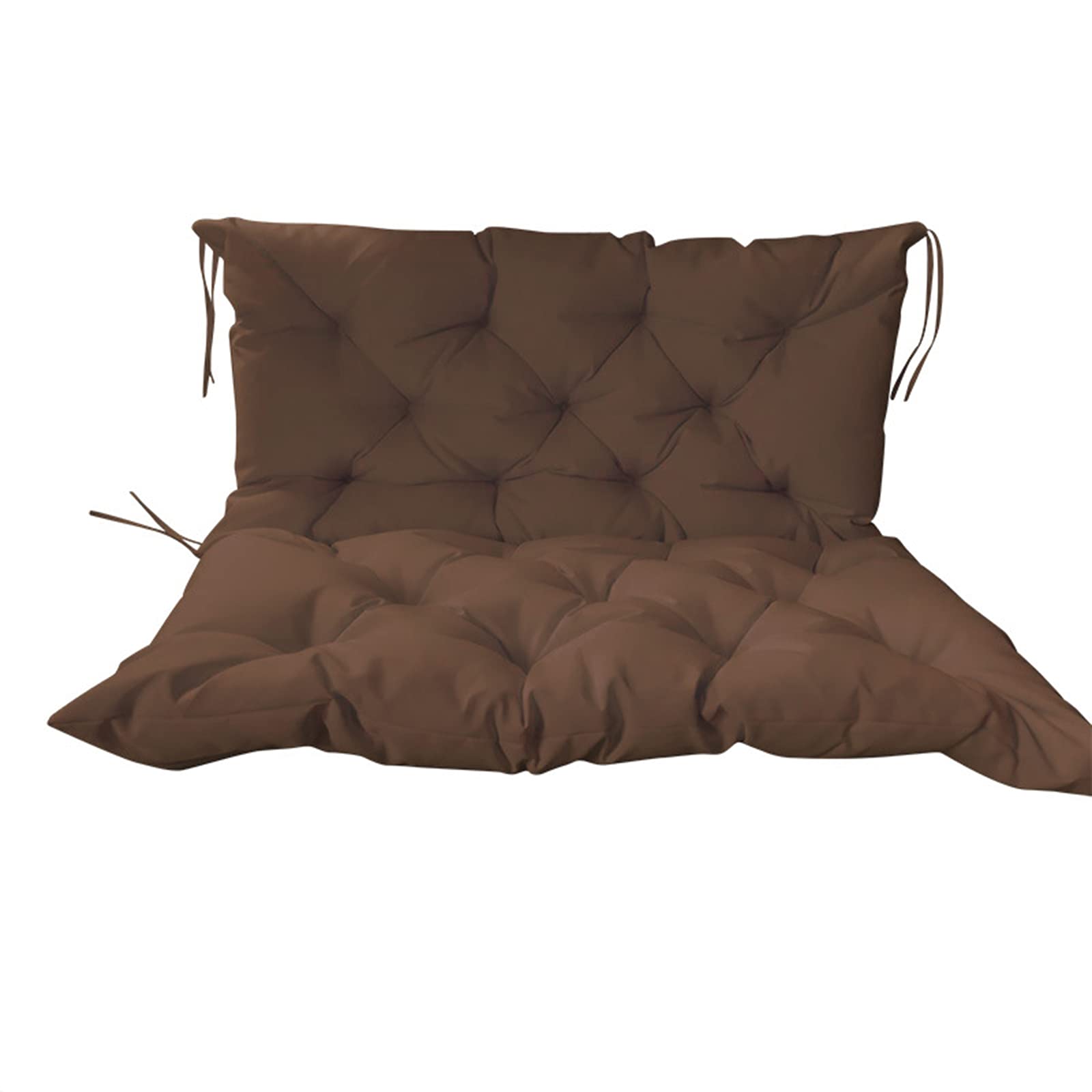Premium Outdoor Bench Seat Cushion - Waterproof 2/3 Seater Replacement for Porch, Garden Swing & Indoor Couch - Soft Thick Comfortable Backrest Cushion - Perfect for Patio Furniture, Deck Chairs & Sunroom Lounging