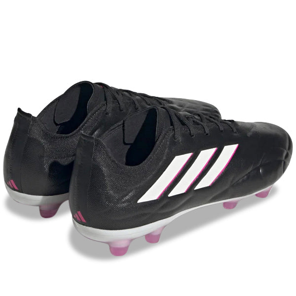 Adidas Copa Pure.2 FG Firm Ground Soccer Cleats for Men - Black/Shock Pink - Lightweight Football Shoes for Enhanced Traction & Comfort - Perfect for Competitive Matches & Training Sessions
