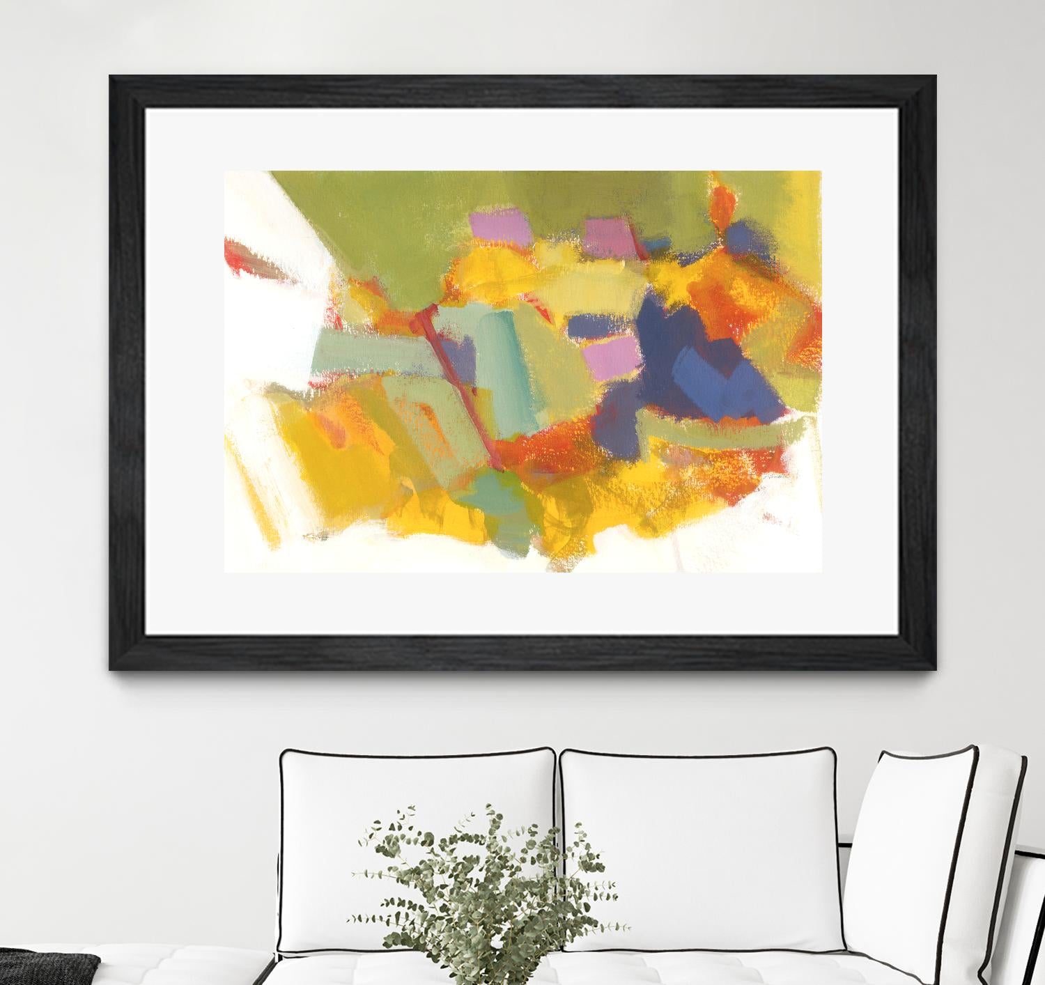 Abstract Art Print - Modern Wall Decor for Living Room, Bedroom & Office | High-Quality Canvas Painting for Home & Office Decor