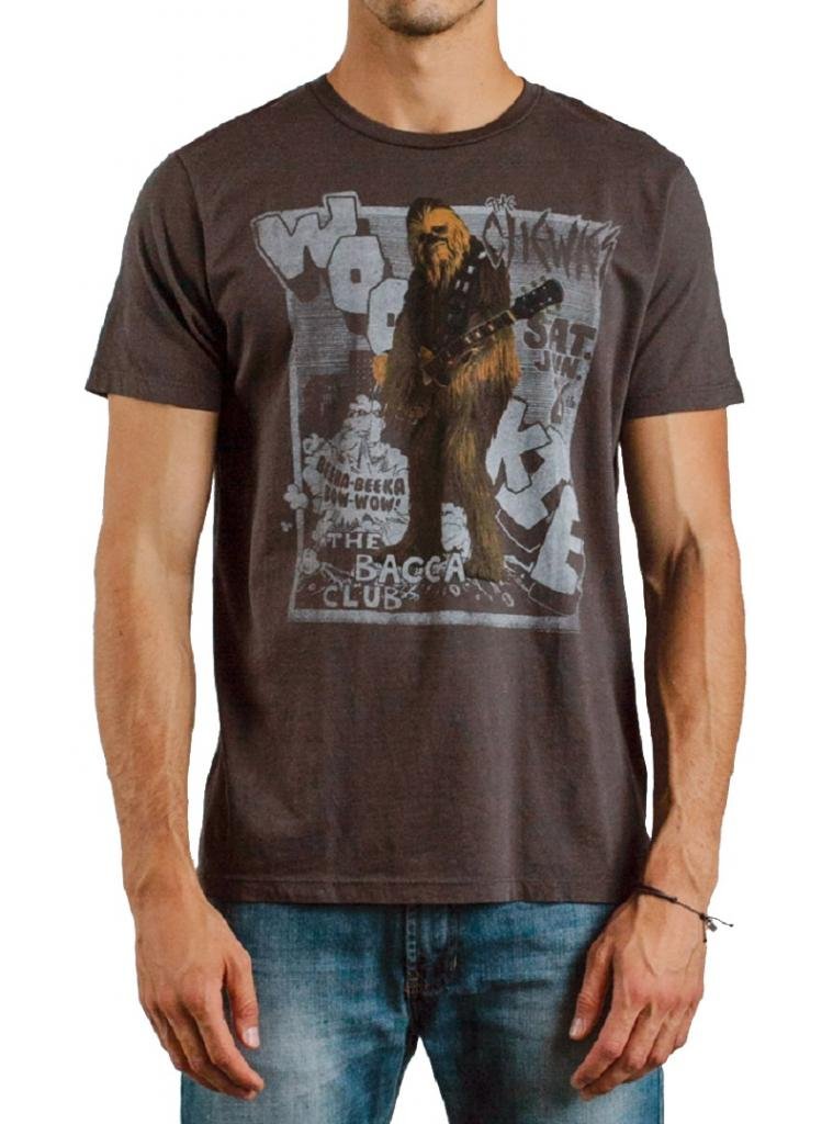 Star Wars Wookie Adult Black T-Shirt | Officially Licensed Junk Food Brand | Perfect for Cosplay, Conventions & Everyday Wear