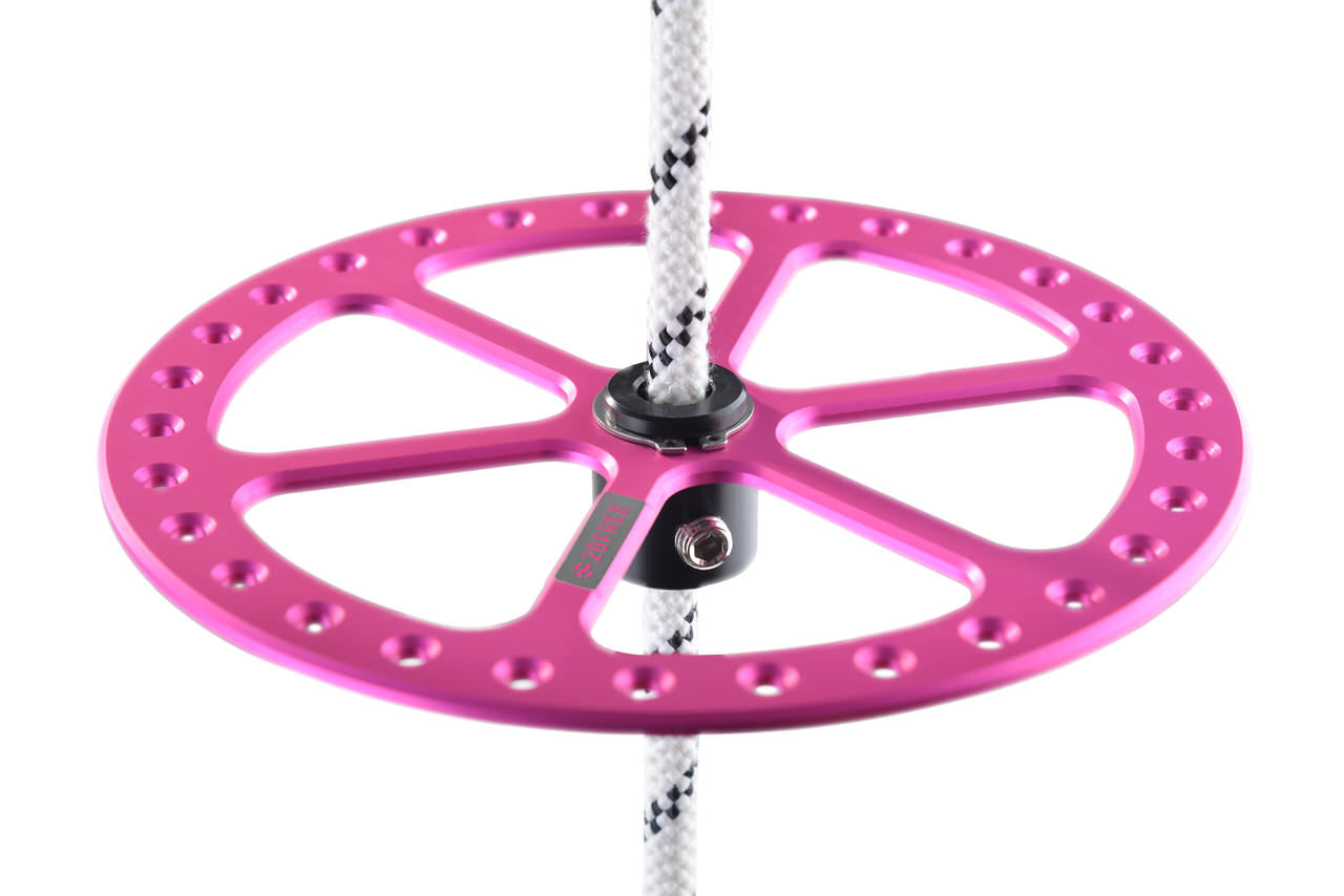2BFREE Aluminum Bottom Plate - Neon Pink for Motorcycle, ATV & Dirt Bike Accessories | Lightweight & Durable Replacement Part