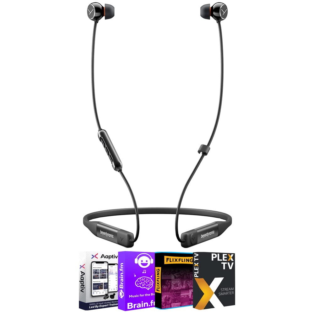 Beyerdynamic Blue Byrd 2nd Generation Wireless Bluetooth Headphones Bundle with Premium Audio Accessories - Perfect for Travel, Workouts & Home Entertainment (Tech Smart USA Edition)