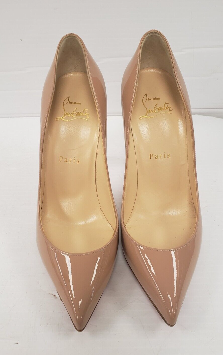 Christian Louboutin Women's High Heels Size 37.5 - Luxury Red Sole Pumps for Parties, Weddings & Special Occasions