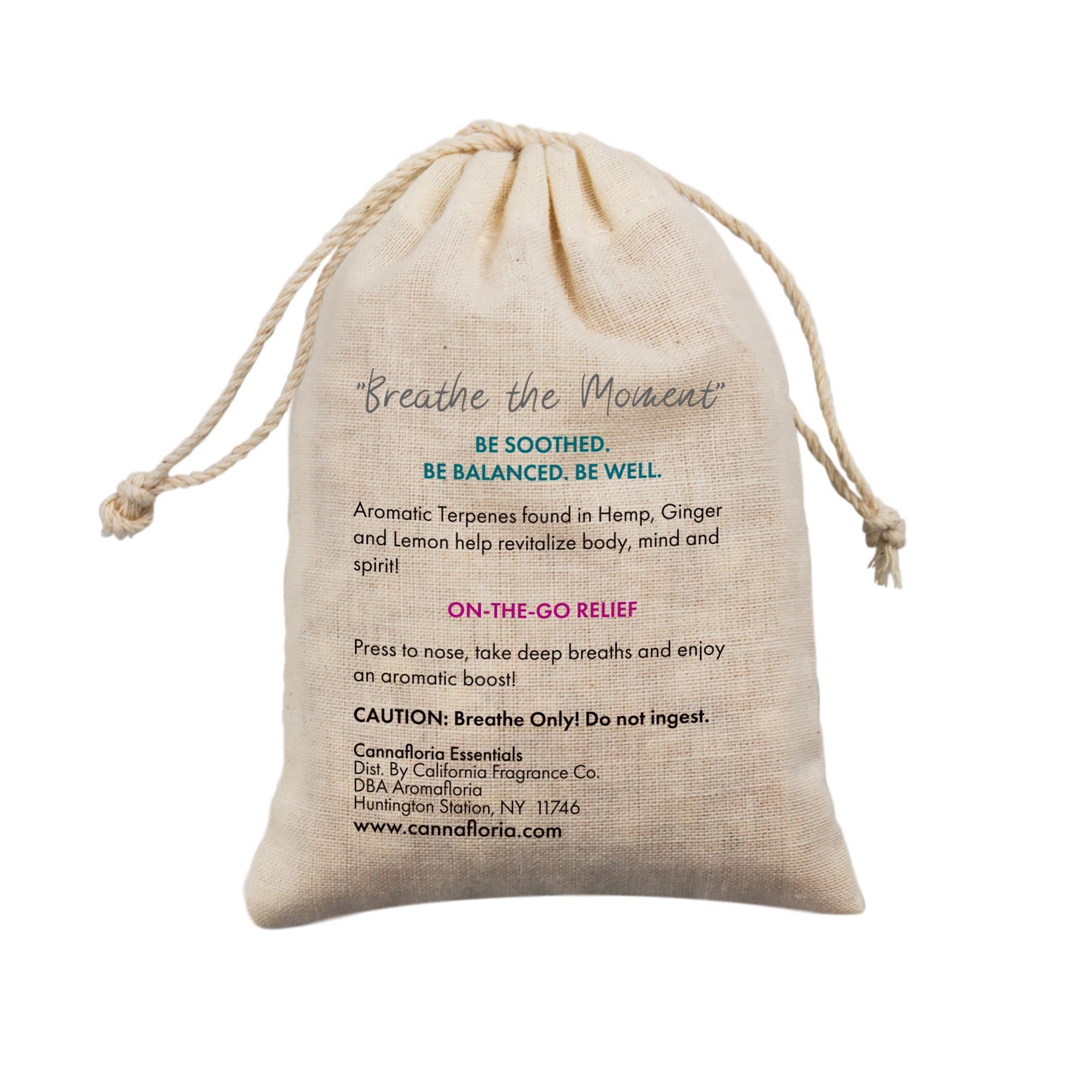 Cannafloria Inhalation Pouches - 2 Pack | Herbal Relaxation & Stress Relief | Perfect for Travel, Work, and On-the-Go Use