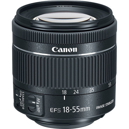 Canon EF-S 18-55mm f/4-5.6 IS STM Lens for DSLR Cameras - Perfect for Travel, Portrait & Everyday Photography