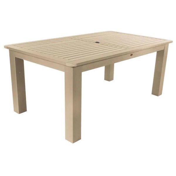 Premium Outdoor Rectangular Dining Table - Weather-Resistant Patio Furniture for Backyard, Garden & Poolside Dining - Perfect for BBQs, Parties & Family Gatherings