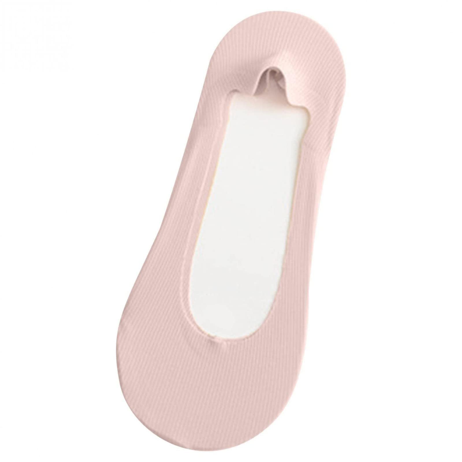 Breathable Ice Silk Socks for Women - Ultra Low Cut Non-Slip Flat Liner Socks - Soft & Comfortable for Daily Wear, Yoga, Running & Workouts