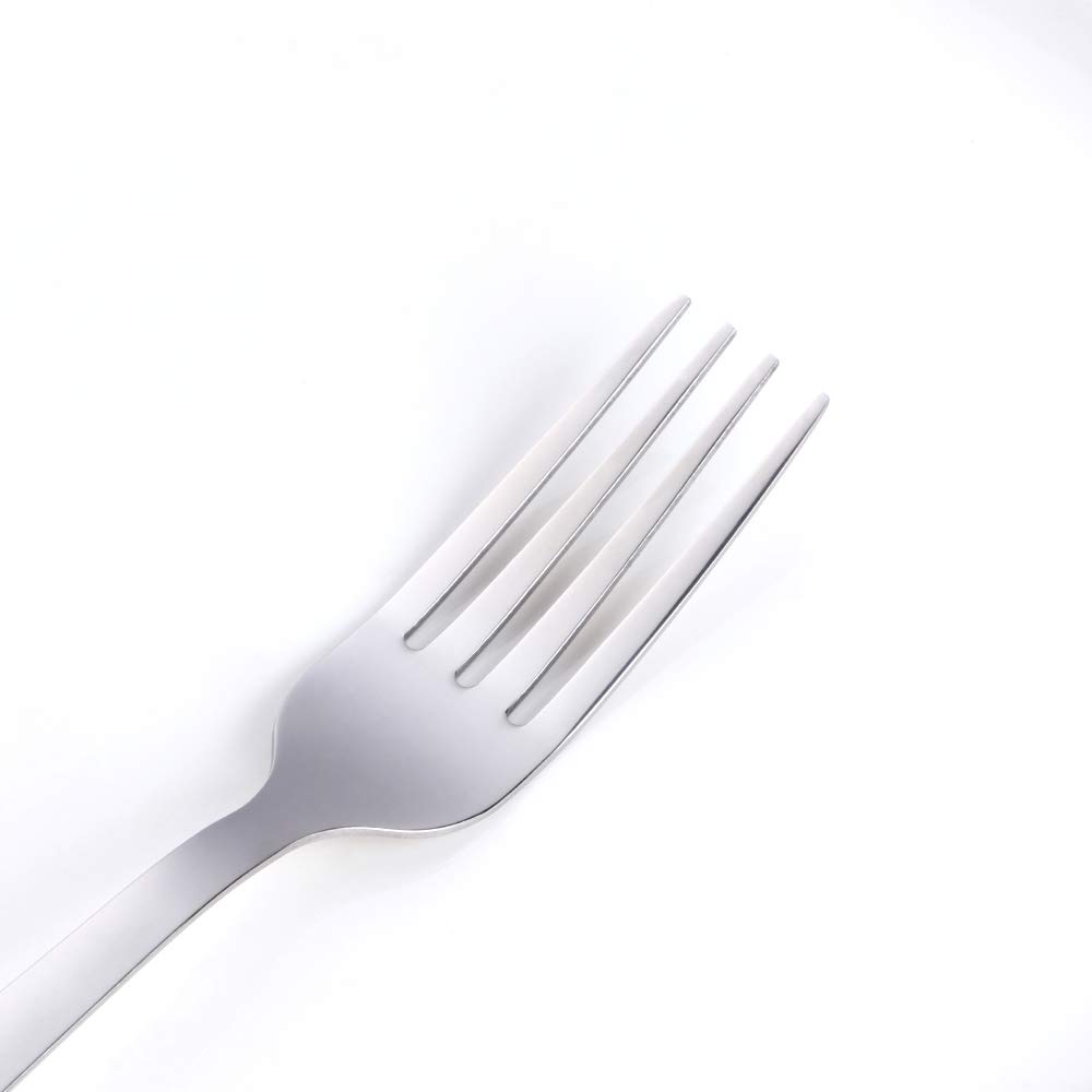 Premium Stainless Steel Dinner Forks Set of 12 - Heavy Duty 18/10 Silverware for Family, Restaurant, Wedding & Party - Elegant Flatware for Fine Dining, Buffets & Special Occasions