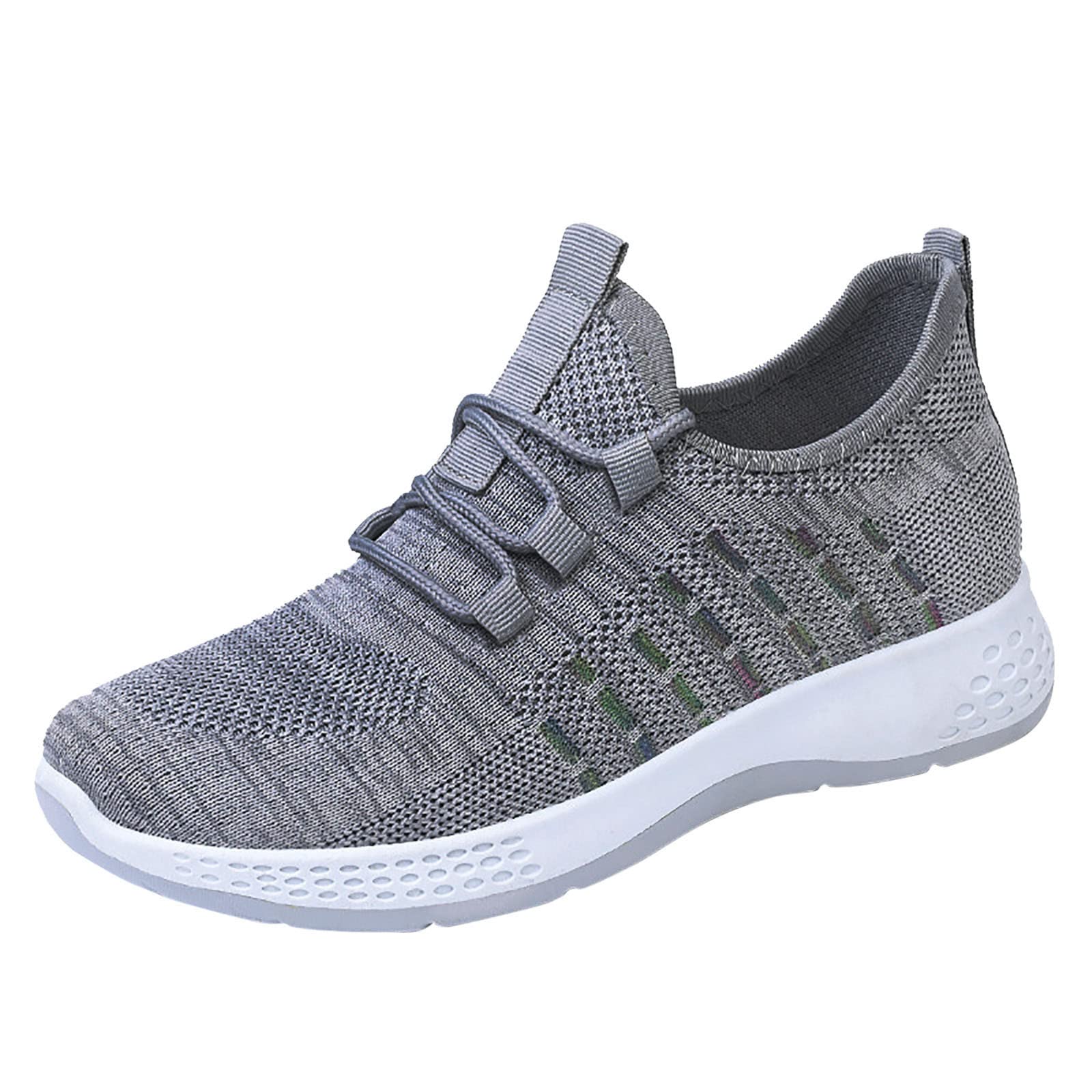 Life Stride Women's Ballet Sneakers - Comfortable Flat Casual Shoes for Spring & Summer | Breathable Weaving Design for Walking, Travel & Everyday Wear