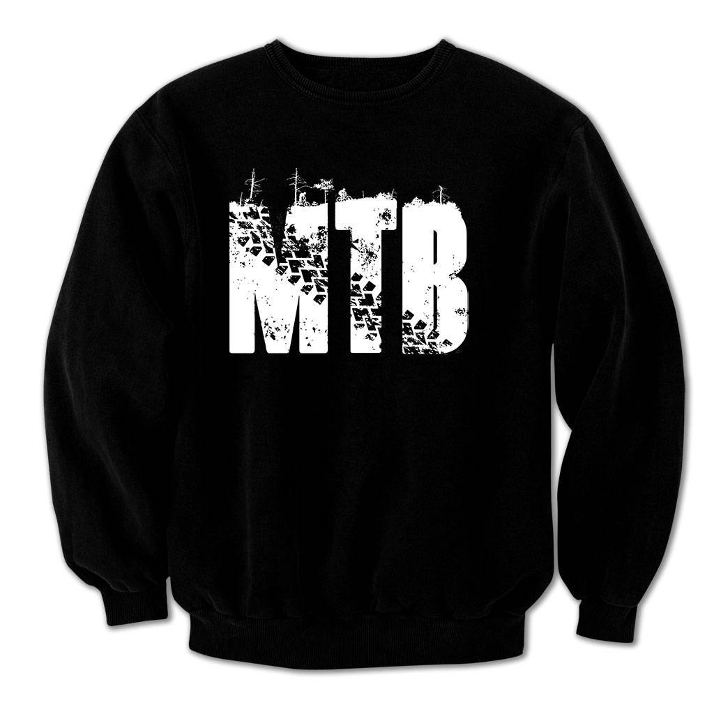 Bang Tidy Men's MTB Mountain Bike Sweatshirt - Warm Fleece Pullover for Cycling, Hiking & Outdoor Adventures