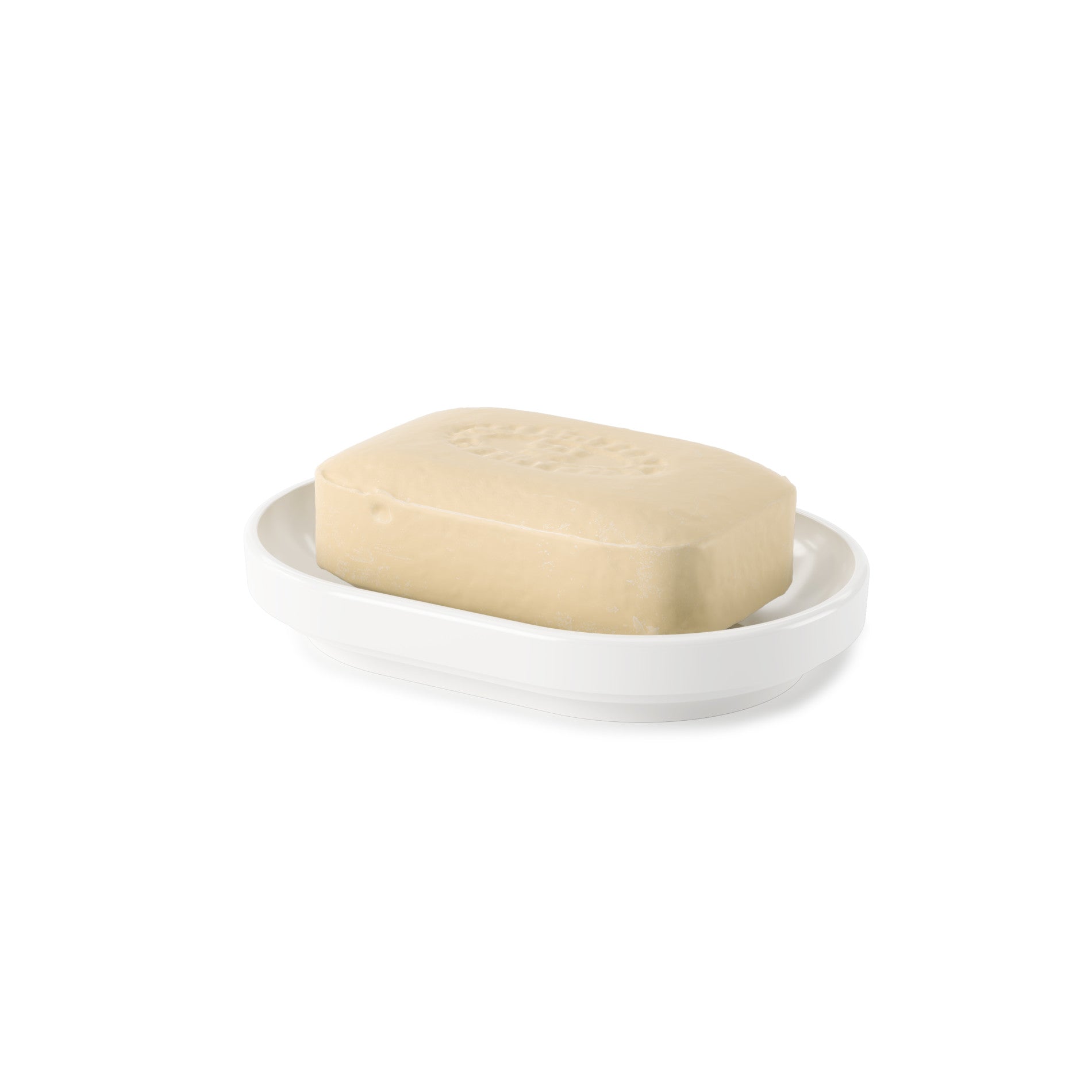 Non-Slip Step Soap Dish with Drainage Holes - Perfect for Shower, Bathroom, and Kitchen Sink Organization