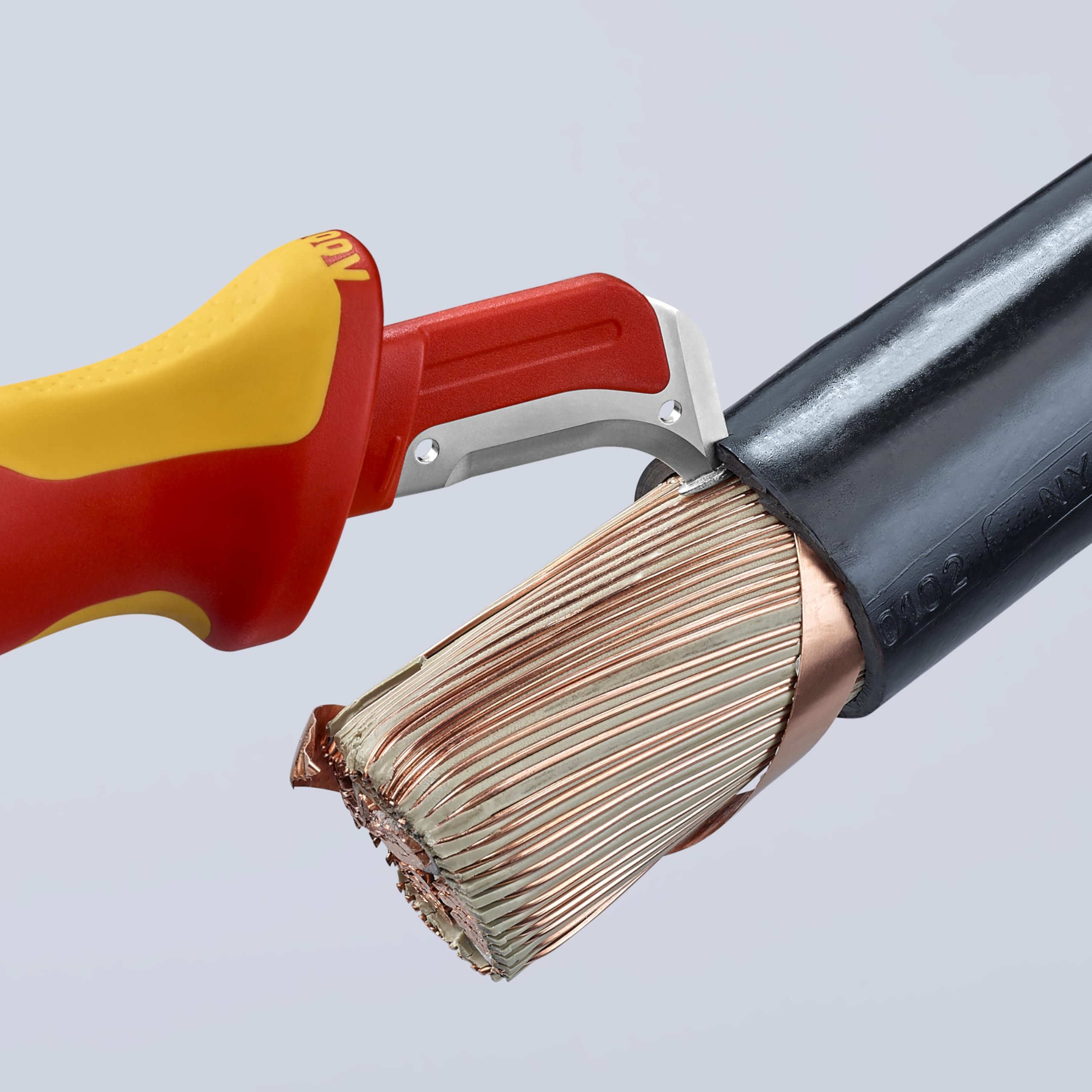 KNIPEX Insulated Dismantling Knife 1000V for Electricians