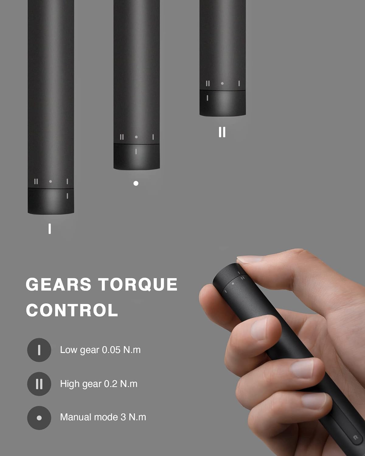 Xiaomi Electric Precision Screwdriver Kit - All-Metal Gearbox, Powerful Magnetic Motor, Rechargeable Lithium Battery with Type-C Charging, 6 S2 Steel Bits - Perfect for Electronics Repair, DIY Projects & Home Maintenance (Aluminum Alloy Case)