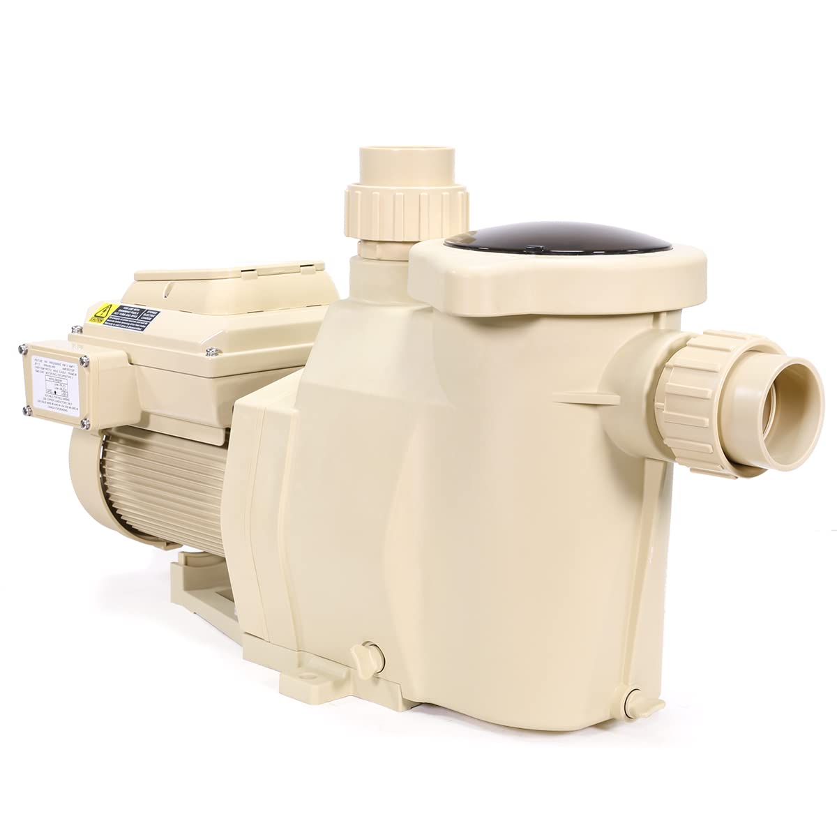XtremepowerUS 3.0HP Variable Speed Pool Pump - High Flow In-Ground Swimming Pool Pump with 1.5” & 2” Adapters, Energy Star Certified 230V for Efficient Water Circulation & Cost Savings