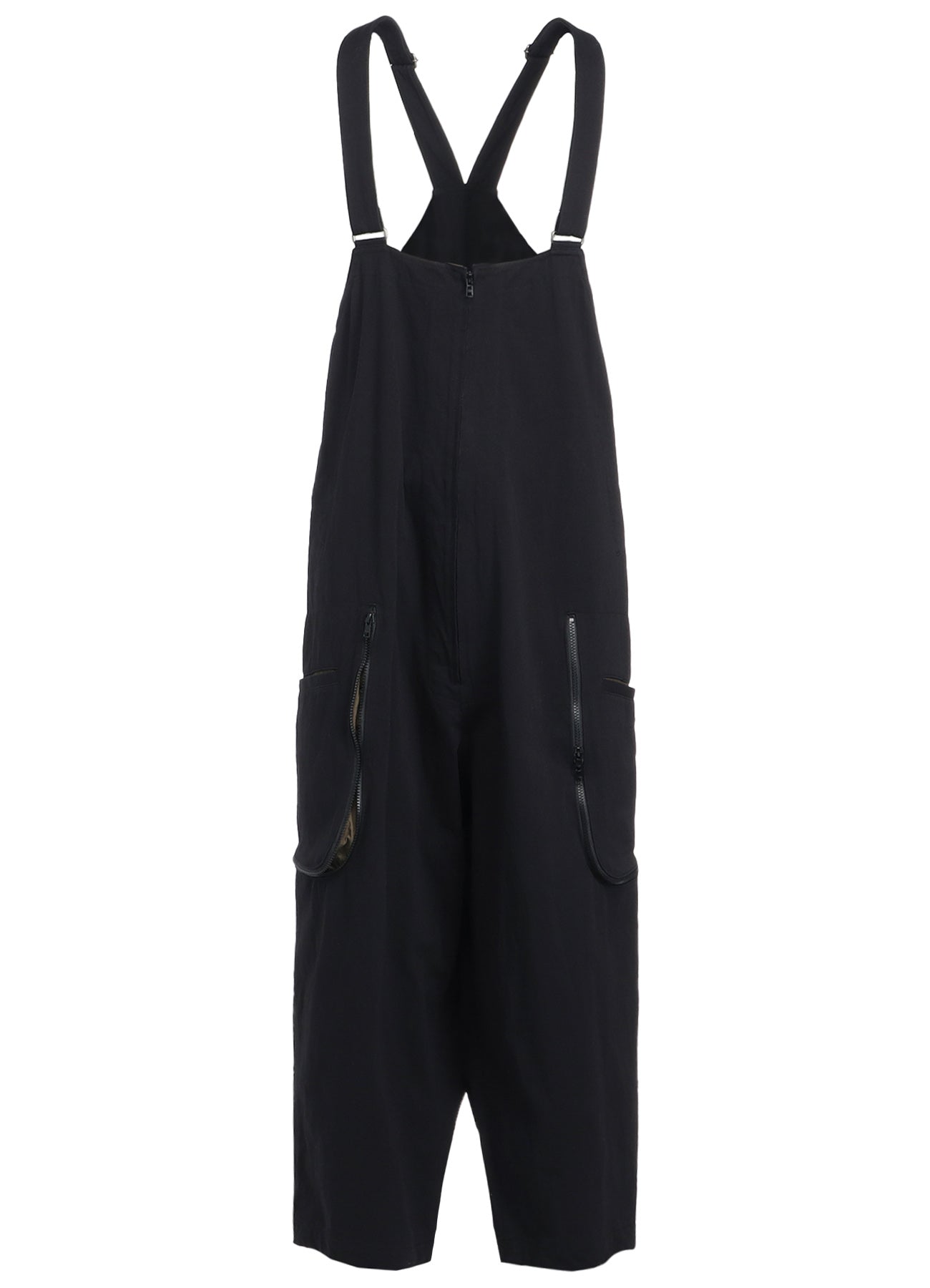 Premium Cotton Hemp Twill Overalls with Gusseted Zippered Pockets - Durable Workwear for Farming, Gardening & Outdoor Activities