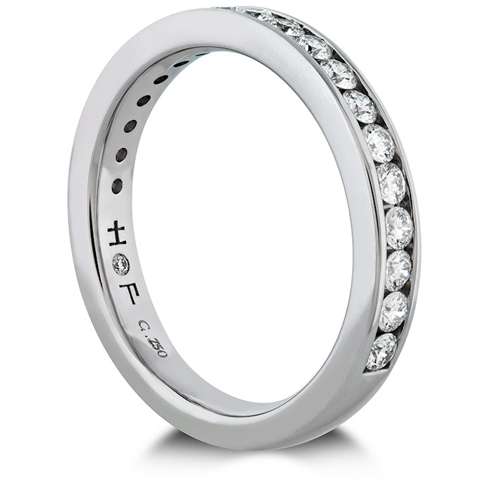 Hearts On Fire Channel 2.0 Diamond Wedding Band - 14K White Gold Diamond Eternity Ring for Women - Perfect for Anniversaries, Engagements & Special Occasions