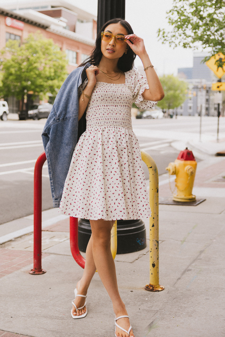 Stylish Koa Floral Mini Dress for Women | Summer Casual & Party Outfit | Perfect for Beach Vacations, Date Nights & Brunch