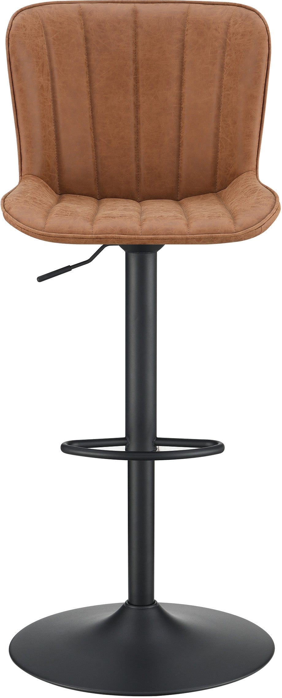 Office Star Kirkdale Height Adjustable Stool - 2 Pack Set [KRK2] | Ergonomic Swivel Stool for Home Office, Kitchen Island & Bar Counter