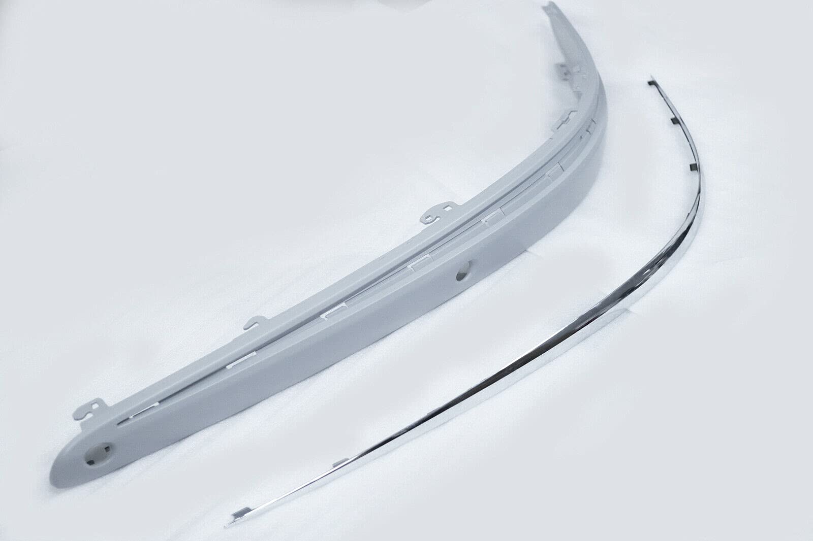 2003-2006 Mercedes-Benz E-Class W211 Front Bumper Molding with Chrome Trim | Premium Replacement Part | Perfect for Car Restoration & Customization