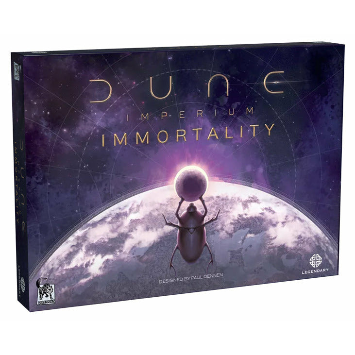 Dune: Imperium Immortality Board Game - Strategic Deck-Building Adventure for Adults & Teens - Perfect for Game Nights, Parties & Family Gatherings