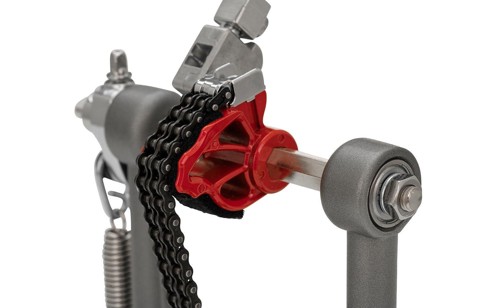 Pearl Eliminator Solo Single Bass Drum Kick Pedal - P1030R Red | High-Performance Drum Pedal for Professional Drummers & Live Performances