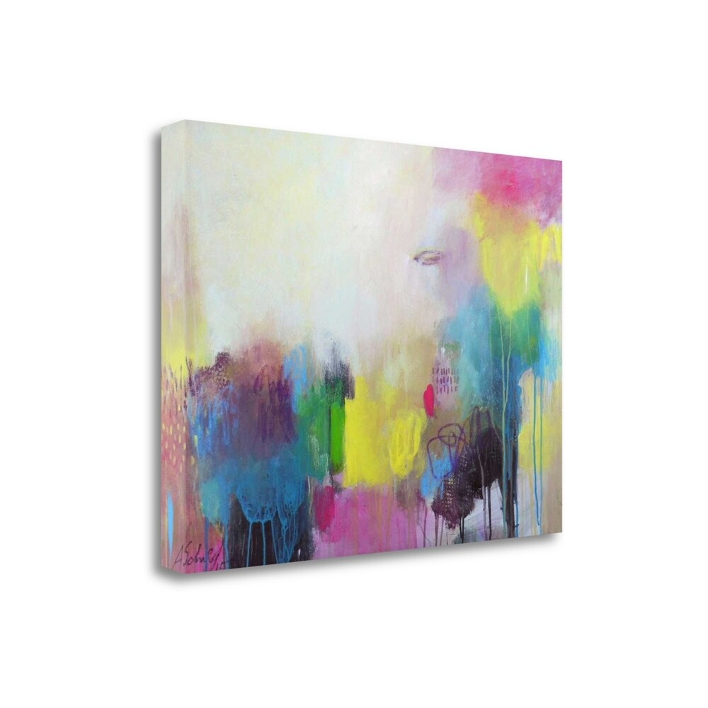 Anna Schueler 'A Day At The Coast 0.4' Giclee Print on Gallery Wrap Canvas - Coastal Wall Art for Living Room, Bedroom & Office Decor