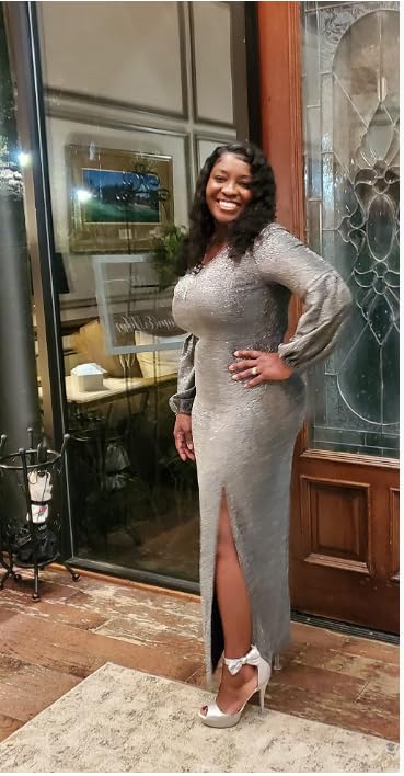 Elegant Off Shoulder Long Sleeve Bodycon Evening Dress for Women - Formal Party Gown, Wedding Guest Dress, Sexy Night Out Outfit | Perfect for Cocktail Parties, Galas, and Special Occasions