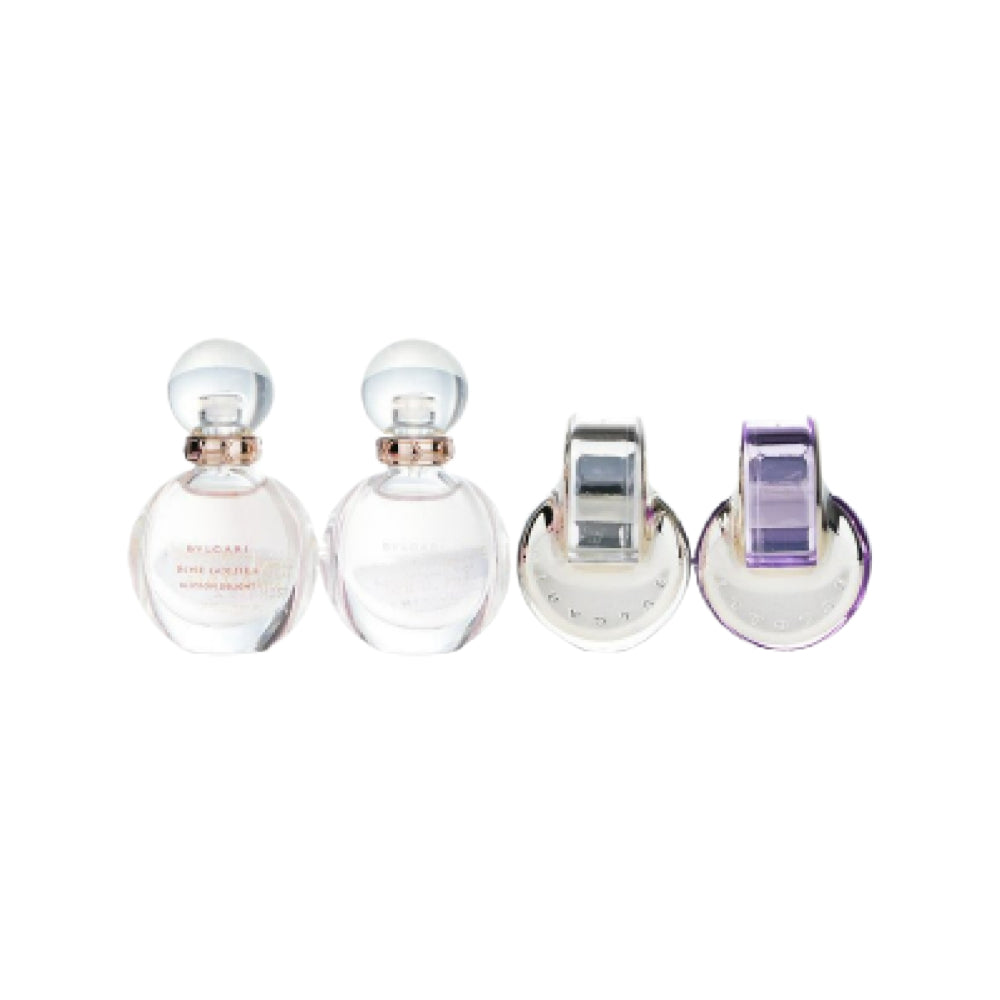 Mini Collection Eau de Parfum Set - 4x5ml Travel-Size Luxury Perfume Samples for Women - Perfect for Travel, Gifts & Daily Fragrance Variety