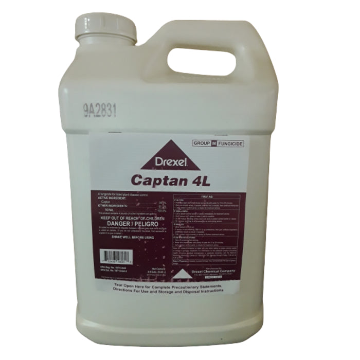 Captan 4L Fungicide - Professional Grade Plant Disease Control for Fruits, Vegetables & Ornamentals | Effective Against Scab, Mildew & Blight | Ideal for Home Gardeners & Commercial Growers