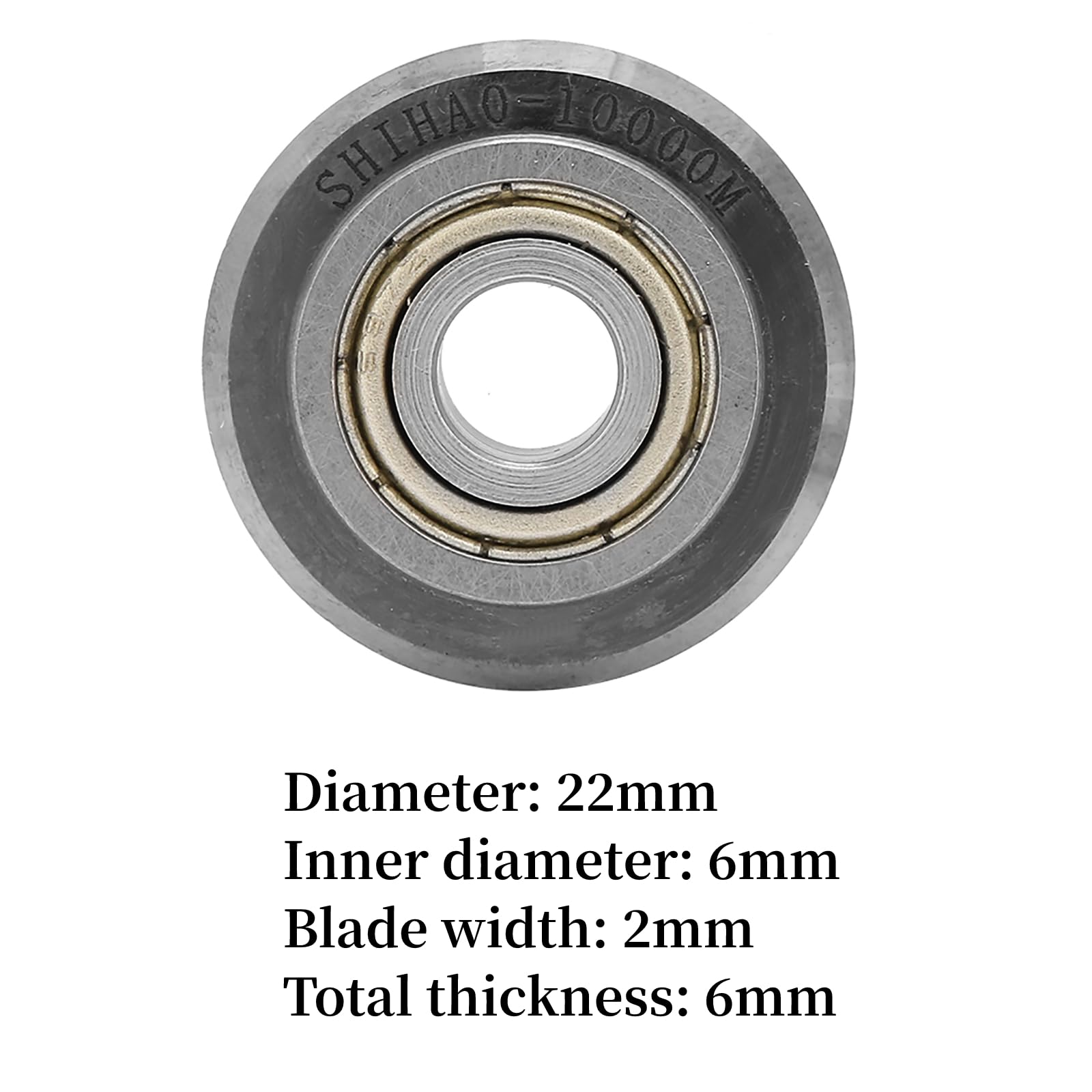 Alloy Manual Ceramic Tile Cutting Wheel - Professional Tile Cutter Blade with HH Screw for Straight & Angle Cutting | Perfect for DIY Home Renovation, Bathroom & Kitchen Tile Installation