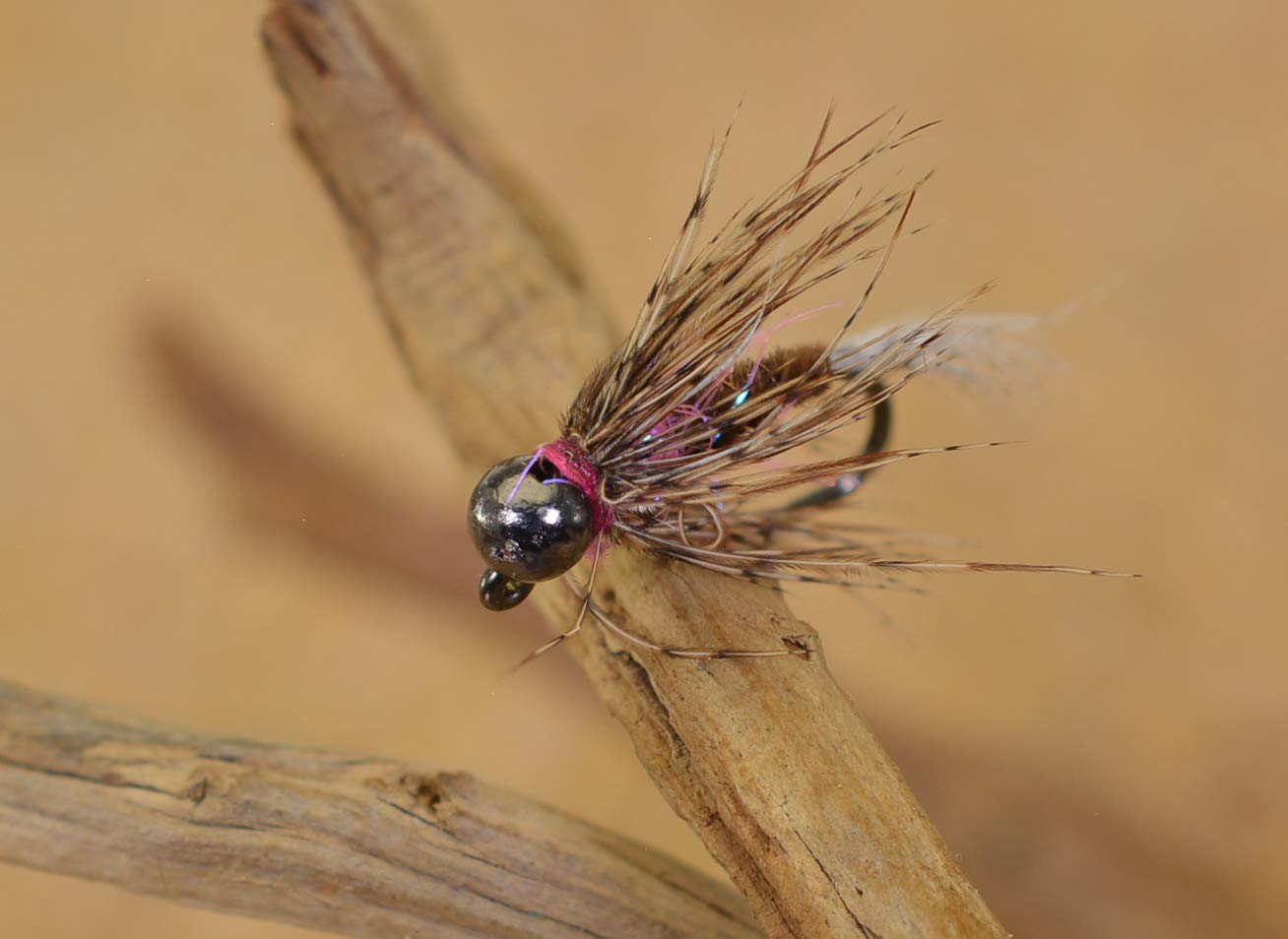 Premium Tungsten Bead Frenchie Jig Fly - Euro Nymph Flies with Hanak Hooks for Trout Fishing - Perfect for Fly Fishing in Rivers and Streams