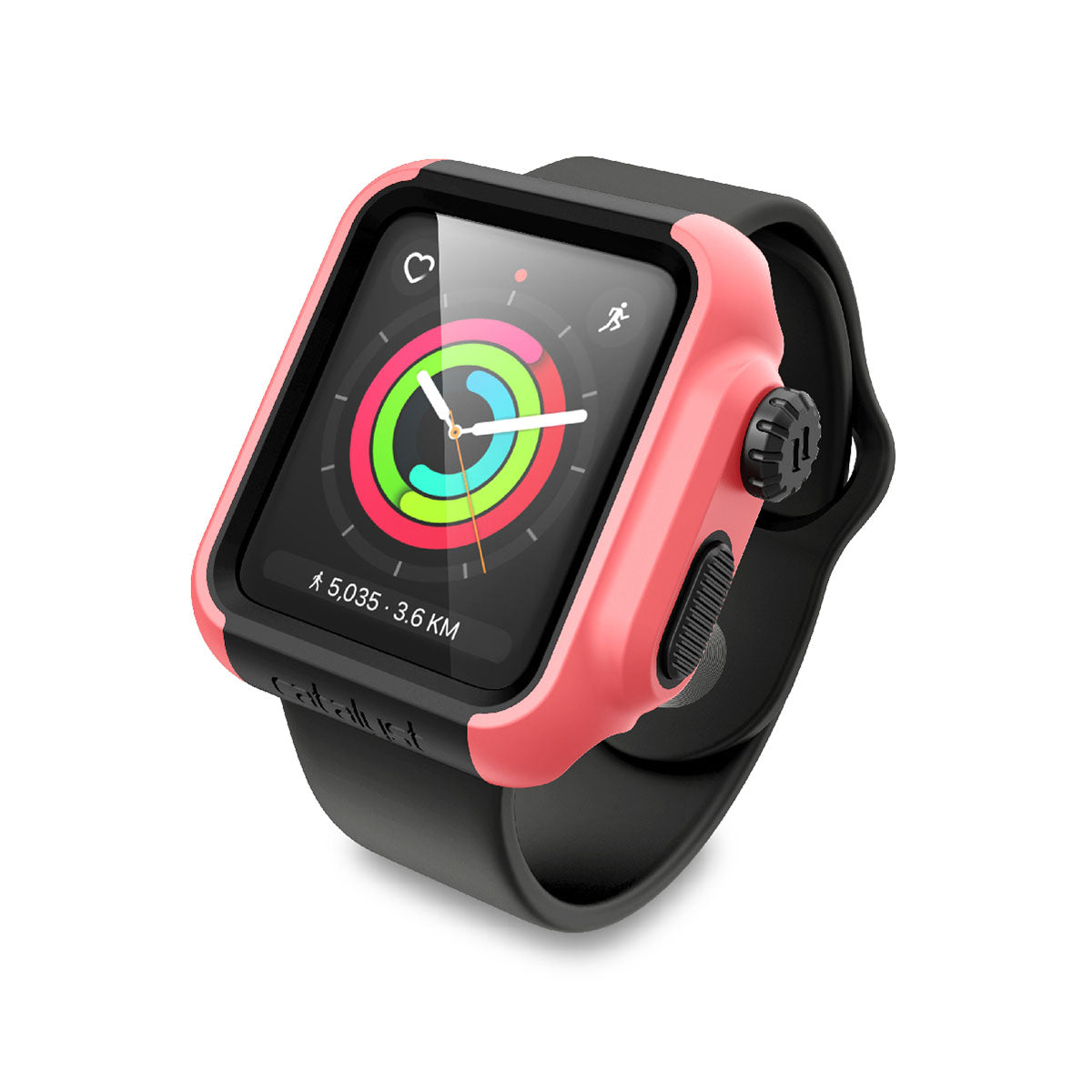 Durable 42mm Rugged Protective Case for Apple Watch Series 3 & 2 - Shockproof & Scratch-Resistant Cover for Outdoor Sports, Workouts & Active Lifestyle
